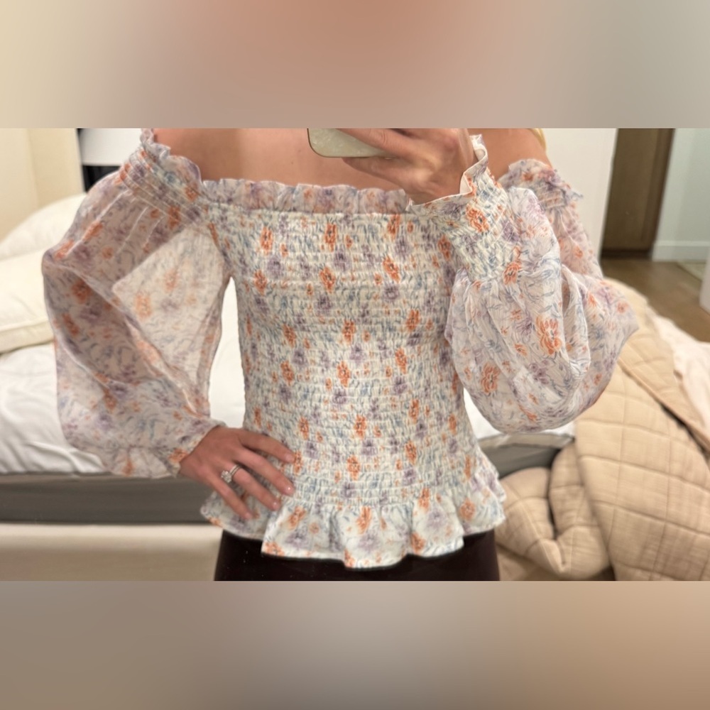 1 Stare Woodlands Garden Blouse - Picture 5 of 6